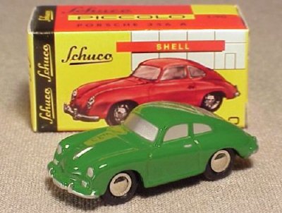 Porsche 356a Coupe. Schuco Piccolo Porsche 356A