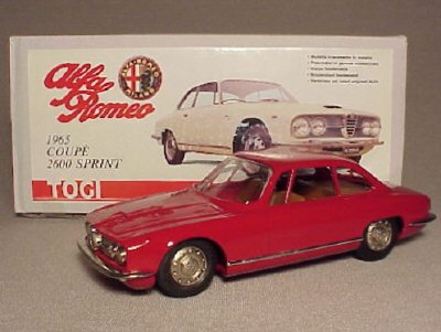 Togi Alfa Romeo 2600 Sprint Coupe Factory Built