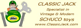 Classic Jack Vintage Tin Toy Shop and Schuco Specialist