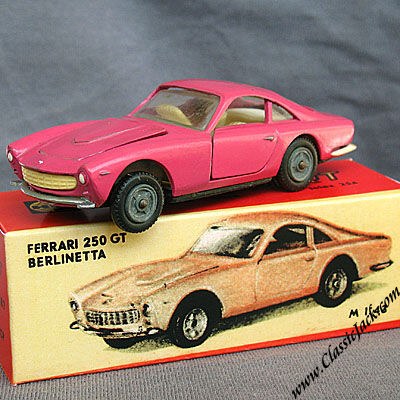 ★超希少 Politoys Ferrari 250 GT Berlinetta USSR made Politoys Ferrari 250 GT/L Berlinetta Lusso Diecast