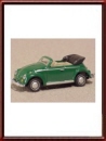 Schuco Juniorline 1/72 Scale VW Beetle Cabriolet Green Scale Model